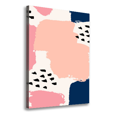 Cuadro canvas decorativo para salón vertical Fondo abstracto