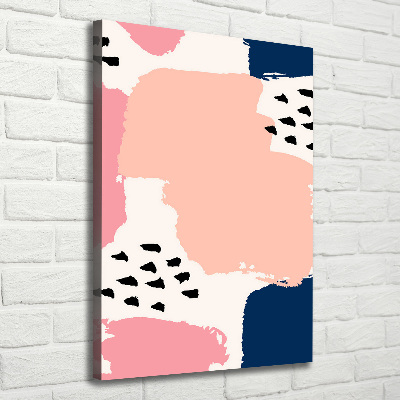 Cuadro canvas decorativo para salón vertical Fondo abstracto