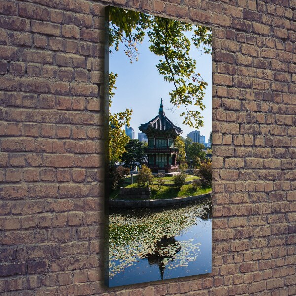 Fotografía en lienzo vertical Corea del Sur