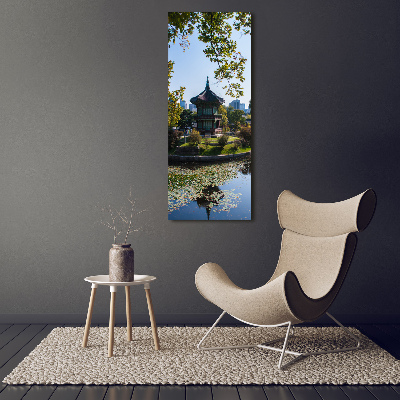 Fotografía en lienzo vertical Corea del Sur