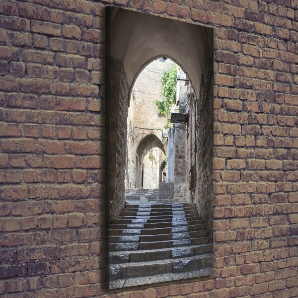 Cuadro moderno en lienzo resistente uv vertical Jerusalén, Israel