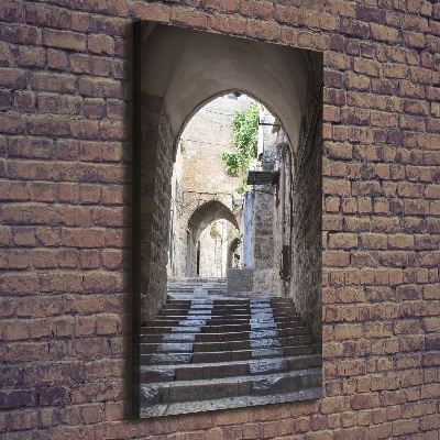 Cuadro moderno en lienzo resistente uv vertical Jerusalén, Israel