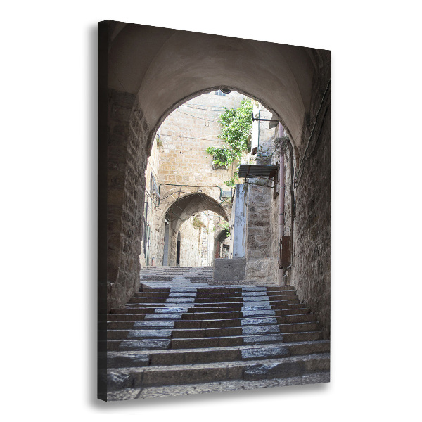 Cuadro moderno en lienzo resistente uv vertical Jerusalén, Israel