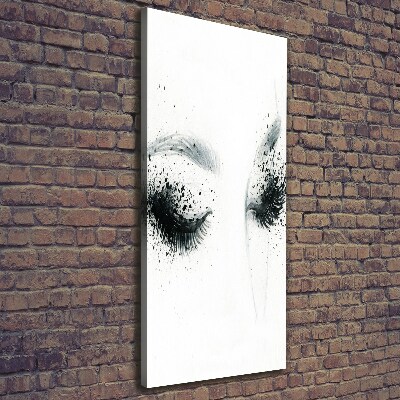 Nowoczesny obraz canvas na ramie pionowy Makijaż