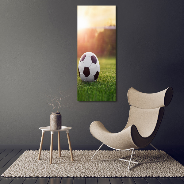 Cuadro canvas decorativo para salón vertical Fútbol americano