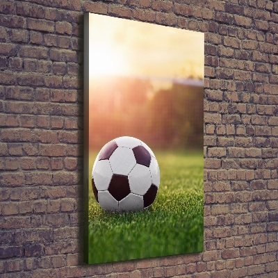 Cuadro canvas decorativo para salón vertical Fútbol americano