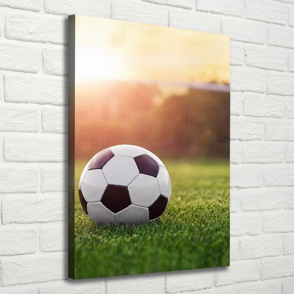 Cuadro canvas decorativo para salón vertical Fútbol americano