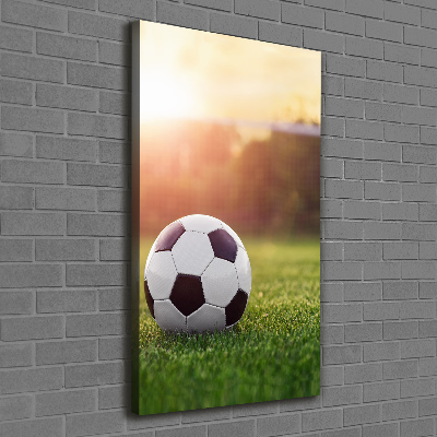 Cuadro canvas decorativo para salón vertical Fútbol americano