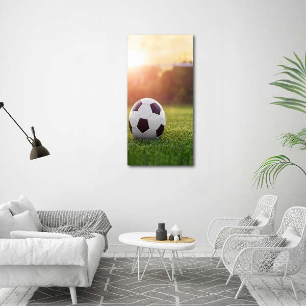 Cuadro canvas decorativo para salón vertical Fútbol americano