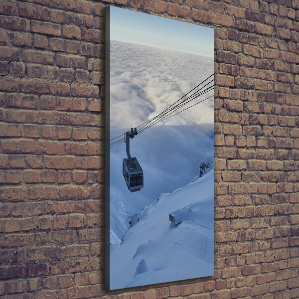 Foto obraz na płótnie pionowy Kolejka górska