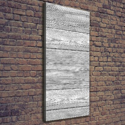 Impresión en lienzo vertical Fondo de madera