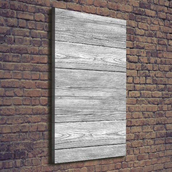 Impresión en lienzo vertical Fondo de madera