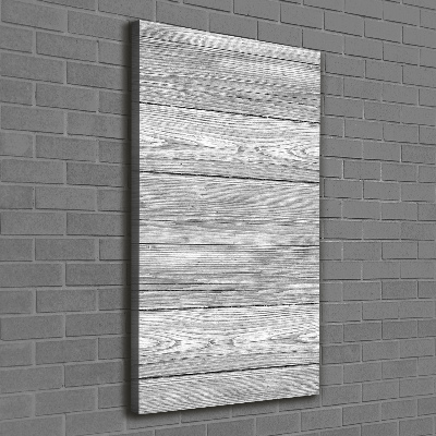 Impresión en lienzo vertical Fondo de madera