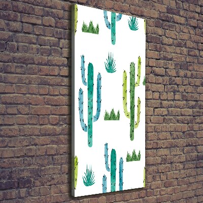 Impresión en lienzo vertical Cactus
