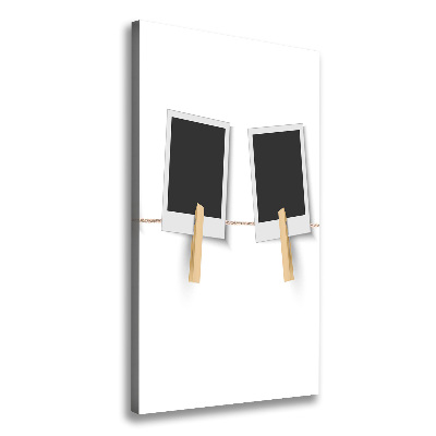 Cuadro canvas decorativo para salón vertical Marcos de fotos