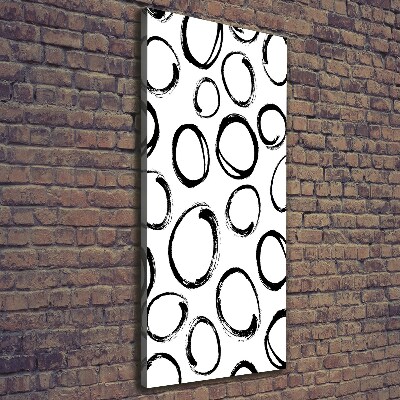 Cuadro moderno en lienzo resistente uv vertical Cólico