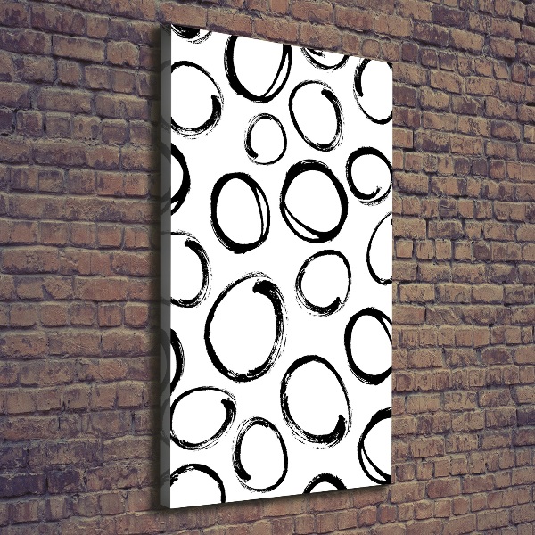 Cuadro moderno en lienzo resistente uv vertical Cólico