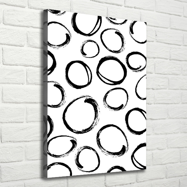 Cuadro moderno en lienzo resistente uv vertical Cólico