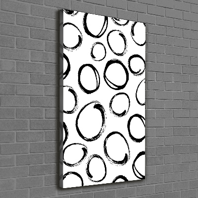 Cuadro moderno en lienzo resistente uv vertical Cólico