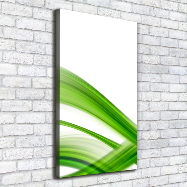 Cuadro moderno en lienzo resistente uv vertical Onda abstracta