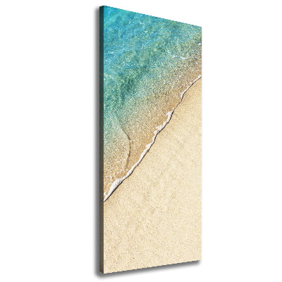 Cuadro moderno en lienzo resistente uv vertical Ola del mar