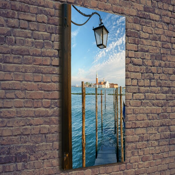 Cuadro moderno en lienzo resistente uv vertical Venecia, Italia