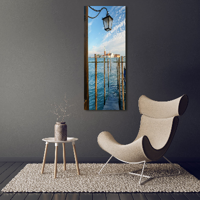 Cuadro moderno en lienzo resistente uv vertical Venecia, Italia