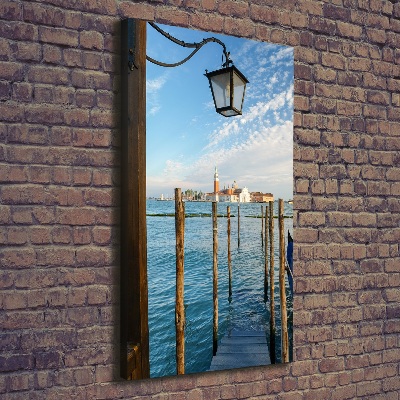 Cuadro moderno en lienzo resistente uv vertical Venecia, Italia