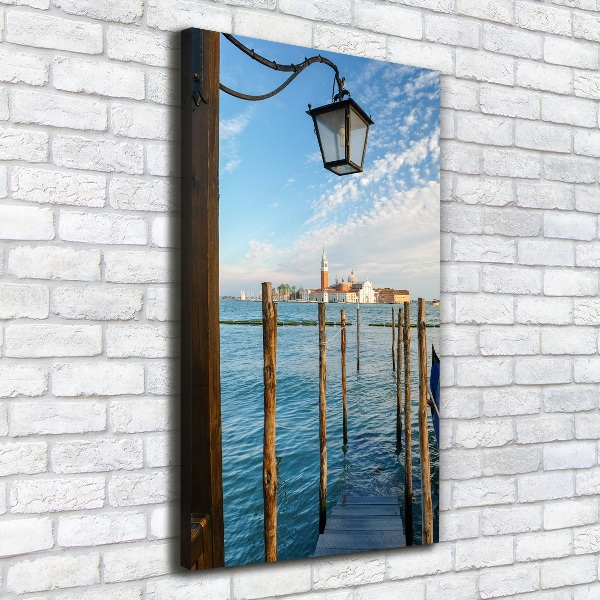 Cuadro moderno en lienzo resistente uv vertical Venecia, Italia