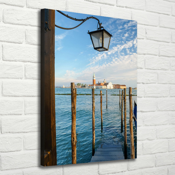 Cuadro moderno en lienzo resistente uv vertical Venecia, Italia