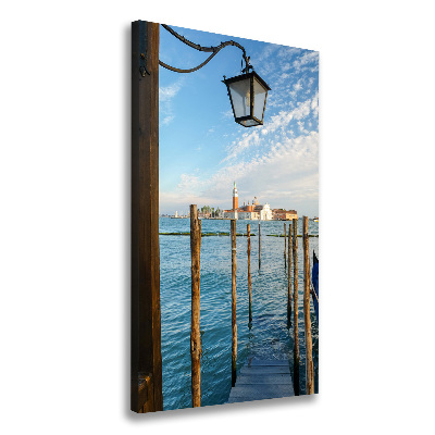 Cuadro moderno en lienzo resistente uv vertical Venecia, Italia