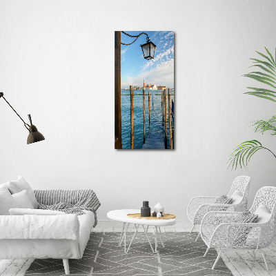 Cuadro moderno en lienzo resistente uv vertical Venecia, Italia