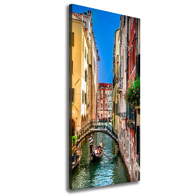 Fotografía en lienzo vertical Venecia, Italia