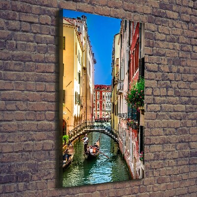 Fotografía en lienzo vertical Venecia, Italia