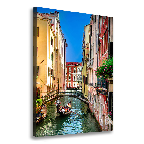 Fotografía en lienzo vertical Venecia, Italia