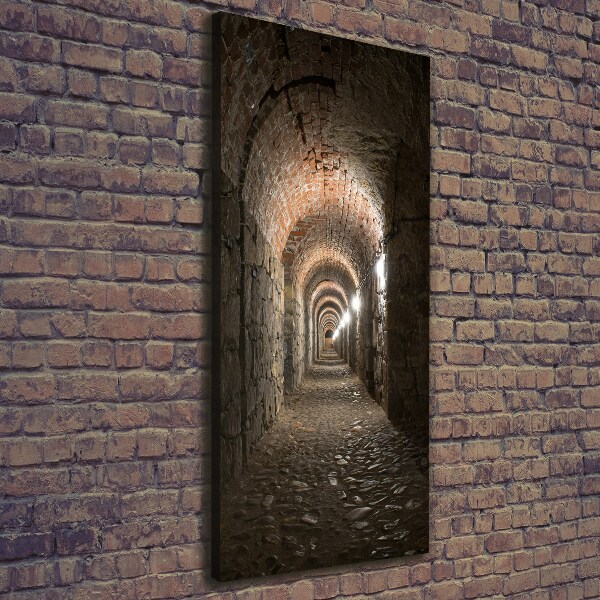 Cuadro moderno en lienzo resistente uv vertical Bodegas