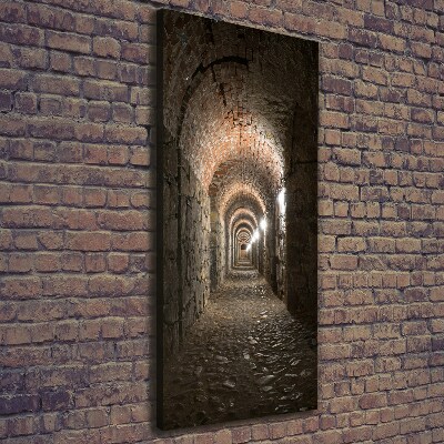 Cuadro moderno en lienzo resistente uv vertical Bodegas