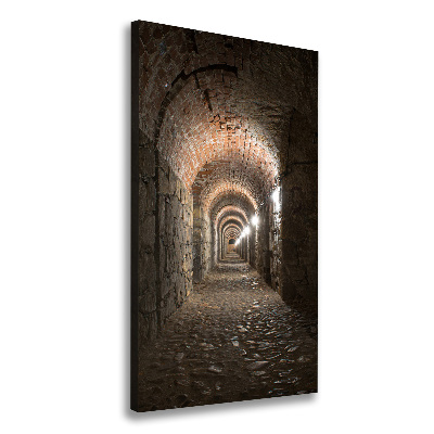 Cuadro moderno en lienzo resistente uv vertical Bodegas