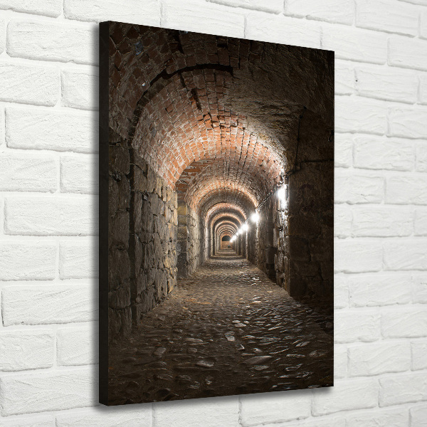 Cuadro moderno en lienzo resistente uv vertical Bodegas