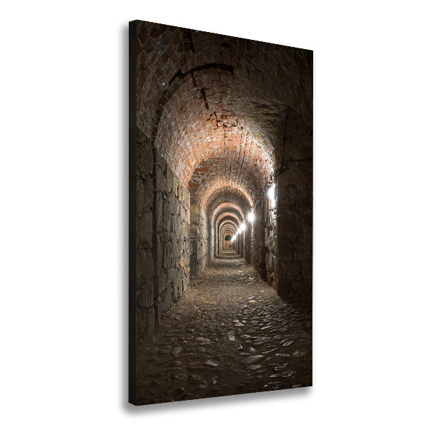 Cuadro moderno en lienzo resistente uv vertical Bodegas
