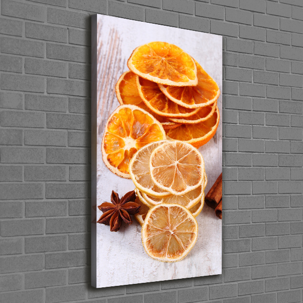 Fotografía en lienzo vertical El olor de la Navidad