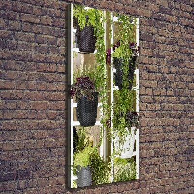 Impresión en lienzo vertical Macizo