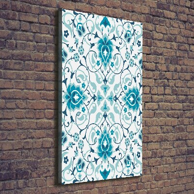 Fotografía en lienzo vertical Patrón árabe