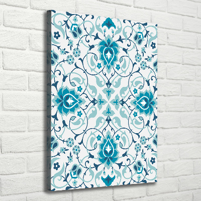 Fotografía en lienzo vertical Patrón árabe