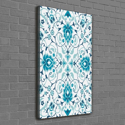 Fotografía en lienzo vertical Patrón árabe