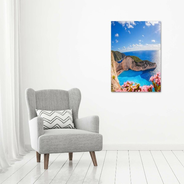 Fotografía en lienzo vertical Zante, Grecia