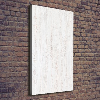 Cuadro moderno en lienzo resistente uv vertical Fondo de madera