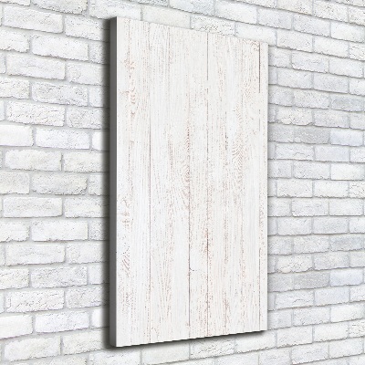 Cuadro moderno en lienzo resistente uv vertical Fondo de madera