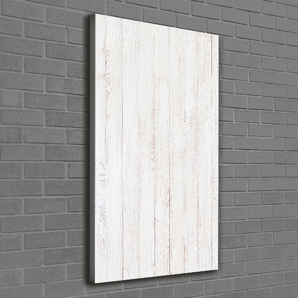 Cuadro moderno en lienzo resistente uv vertical Fondo de madera