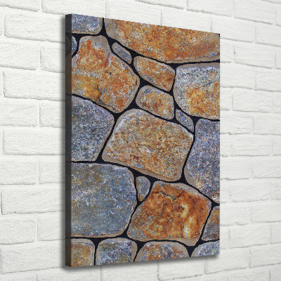 Impresión en lienzo vertical Fondo de piedras